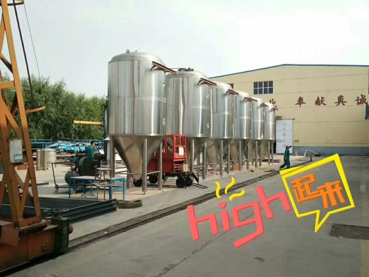 Food Grade Stainless Steel Homebrew Equipment , Wine Fermentation Tanks