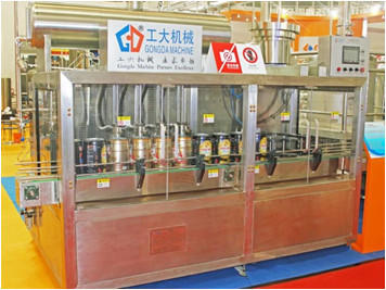 2 In 1 Packing Production Line 5L Tinplate Barrel Aseptic Bottle Filling Capping Machine