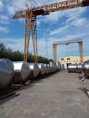 Stainless Steel Pro Beer Brewing Equipment 10BBL Fermentation Tank Four Legs