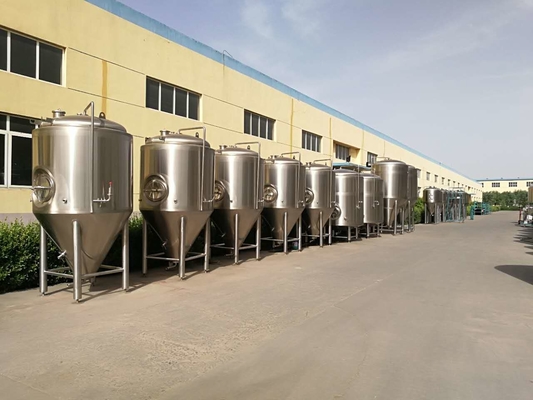 Shockproof Electric Commercial Microbrewery Equipment Semi Auto Control Panel