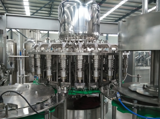 AC220V / AC380V Beverage Bottling Equipment For Screw Cap Round Bottle