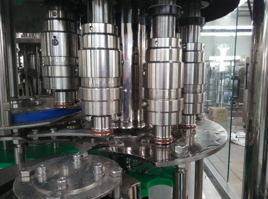 AC220V / AC380V Beverage Bottling Equipment For Screw Cap Round Bottle