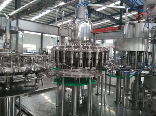 AC220V / AC380V Beverage Bottling Equipment For Screw Cap Round Bottle