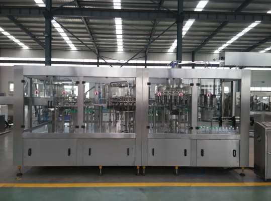 AC220V / AC380V Beverage Bottling Equipment For Screw Cap Round Bottle
