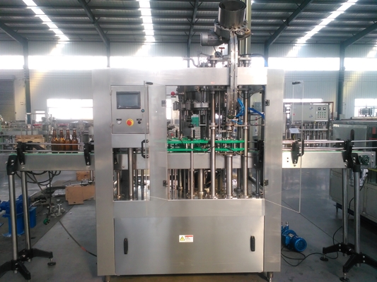 500bph Automatic Rinsing Filling And Capping Machine , 3 In 1 Filling Machine