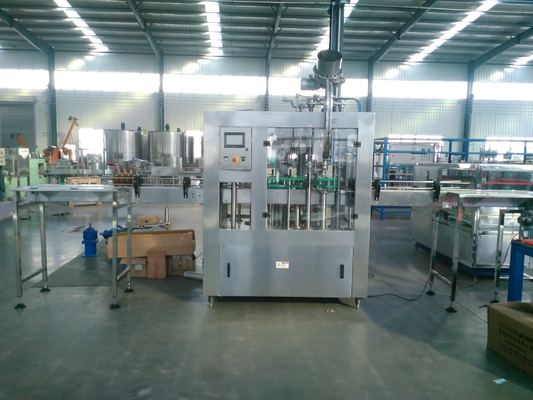 500bph Automatic Rinsing Filling And Capping Machine , 3 In 1 Filling Machine