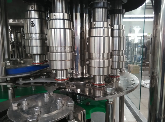 6000 BPH Automated Beverage Bottling Equipment Washing Filling Capping Machine