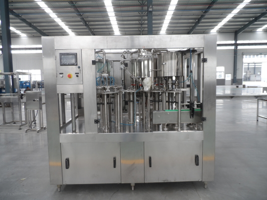 4.5 Kw Carbonated Soft Drink Filling Machine Juice Filling Line SS 304 Material