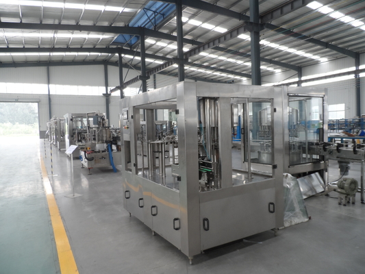 4.5 Kw Carbonated Soft Drink Filling Machine Juice Filling Line SS 304 Material