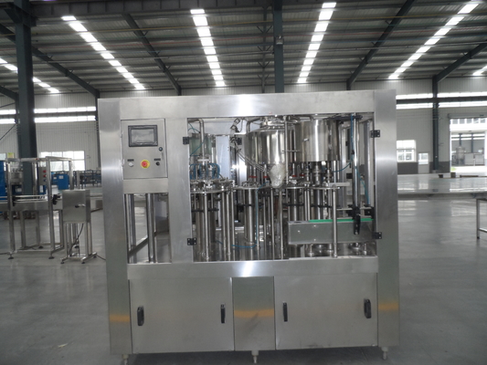 4.5 Kw Carbonated Soft Drink Filling Machine Juice Filling Line SS 304 Material