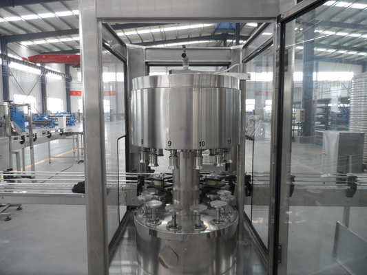 Wine Filling Line Juice Bottling Machine 0.2 Mpa - 0.4 Mpa Water Pressure