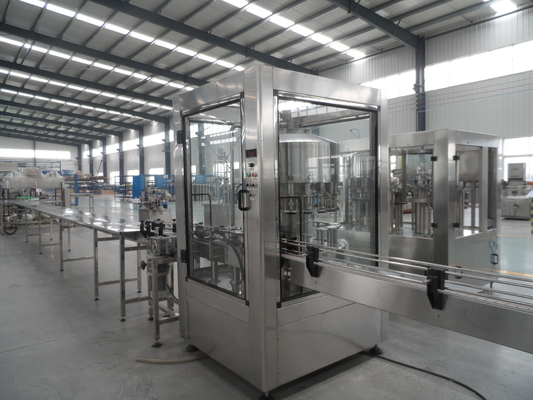SS 304 Beverage Bottling Equipment 4000BPH Pneumatic Electric Driven Type