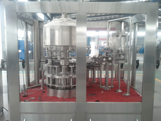 High Precision Beverage Bottling Equipment Bottle Wahing Filling Corking Monoblock Machine