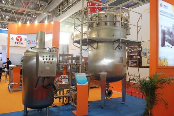 SUS 304 Packing Production Line Candle Type Diatomite  Filter Machine For Craft Beer