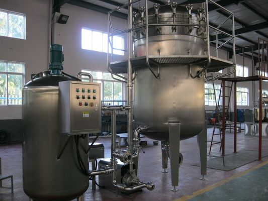 SUS 304 Packing Production Line Candle Type Diatomite  Filter Machine For Craft Beer