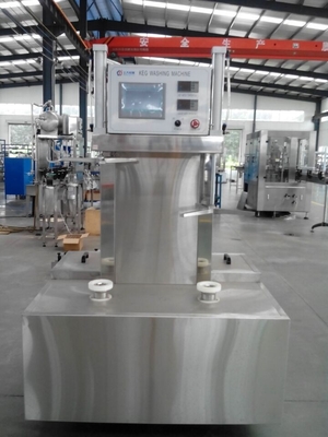 High Power Two Heads Packing Production Line Keg Washer Filler 0Ml - 1000Ml