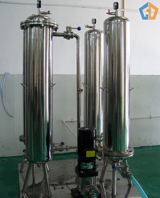 3 Kw Beer Membrane Filtration System Candle Type Diatomite Filter Machine