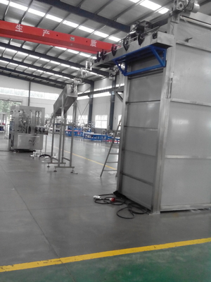 Electric 50Hz 3 Phase Packing Production Line , Bottle Can Depalletizer Machine