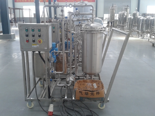 Commercial Beer Filtration System Used In Beer Glass Bottle Filling Machine