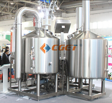 SUS 304 Craft Beer Brewing Equipment 1000L Brewing System With ISO CE Certificated
