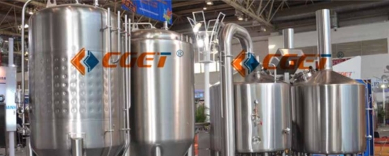 SUS 304 Craft Beer Brewing Equipment 1000L Brewing System With ISO CE Certificated
