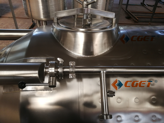 SUS 304 Craft Beer Brewing Equipment 1000L Brewing System With ISO CE Certificated