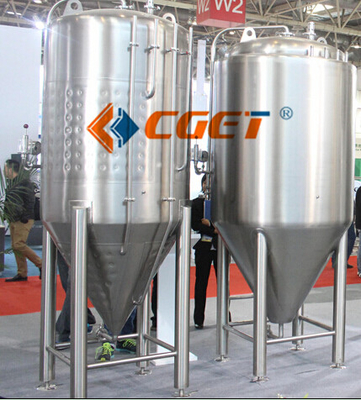 SUS 304 Craft Beer Brewing Equipment 1000L Brewing System With ISO CE Certificated