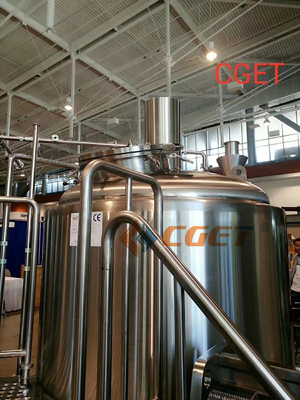 SUS 304 Craft Beer Brewing Equipment 2000L Brewing System With ISO CE Certificated