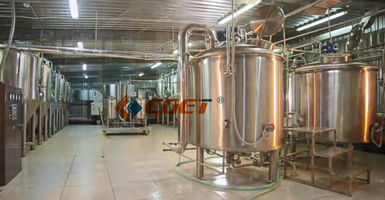 SUS 304 Craft Beer Brewing Equipment 2000L Brewing System With ISO CE Certificated