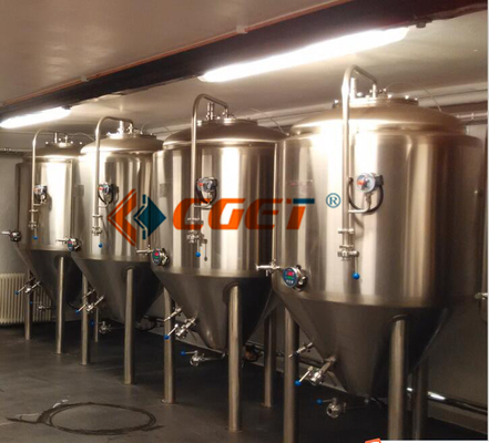 SUS 304 Craft Beer Brewing Equipment 2000L Brewing System With ISO CE Certificated