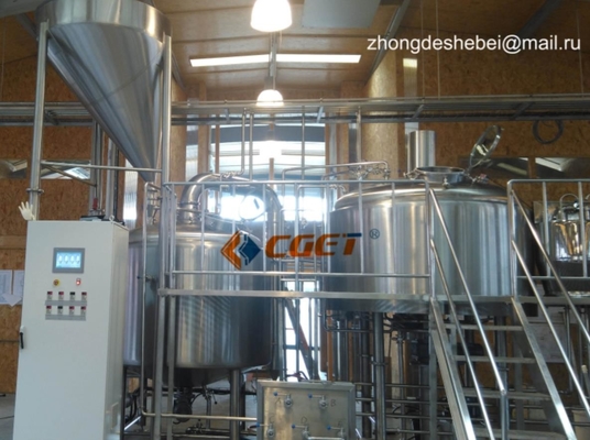 3000L Large Scale Brewing Equipment 304 Sanitary Pumps