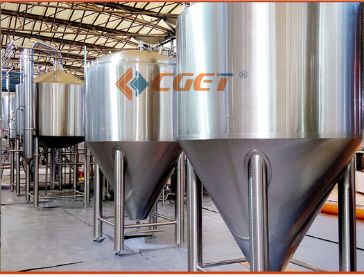 3000L Large Scale Brewing Equipment 304 Sanitary Pumps