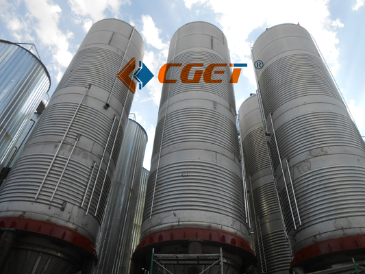 Vertical Jacketed Fermentation Tank Conical Beer Fermenter CGET100 000L